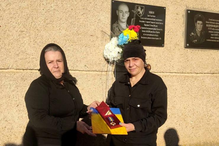 Матері загиблого солдата з Болграду вручили орден «За мужність» ІІІ ступеня